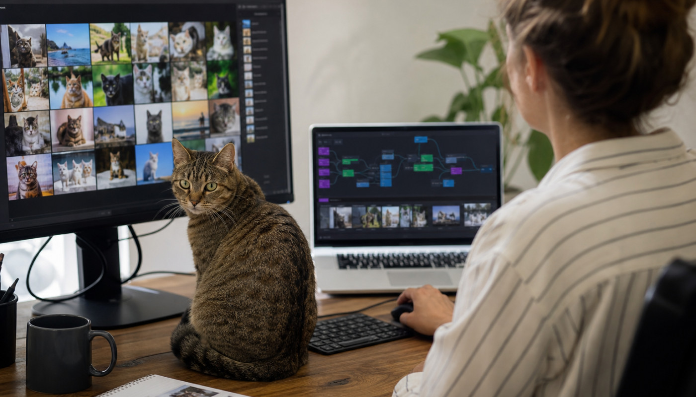 Les coulisses des annuaires d’images : le rôle discret de l’intelligence artificielle et des chats